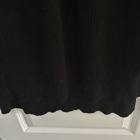 Free People classic black knit sweater‎ tunic size small - Picture 5 of 8